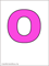 rose italian letter O
