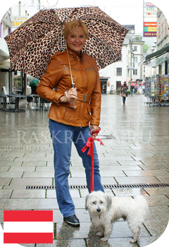lady with dog