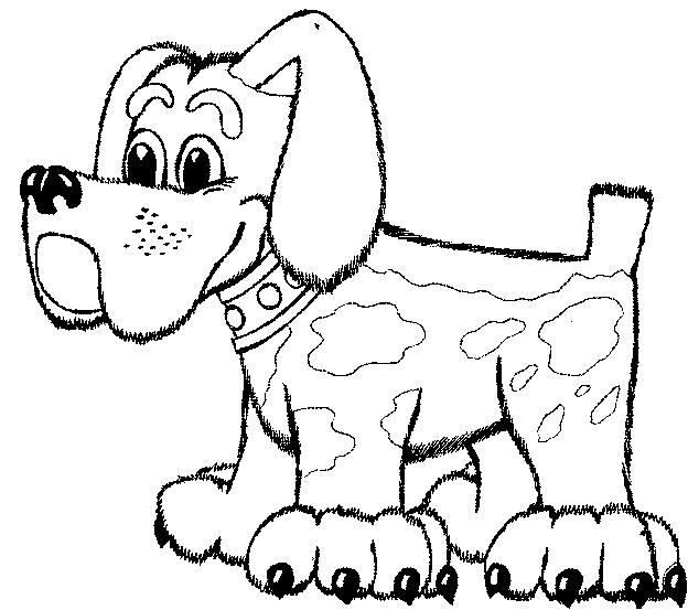 drawing of dog