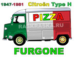 Citroen HY color image with italian words