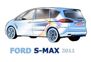 ford s max raskraska