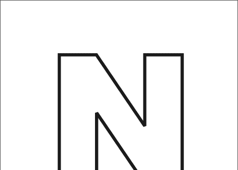 letter N