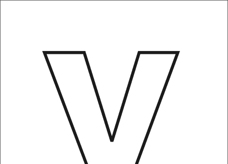 letter V