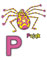 Польская буква P раскраска