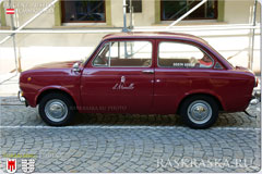 Раритетный Fiat 850 в Брегенце