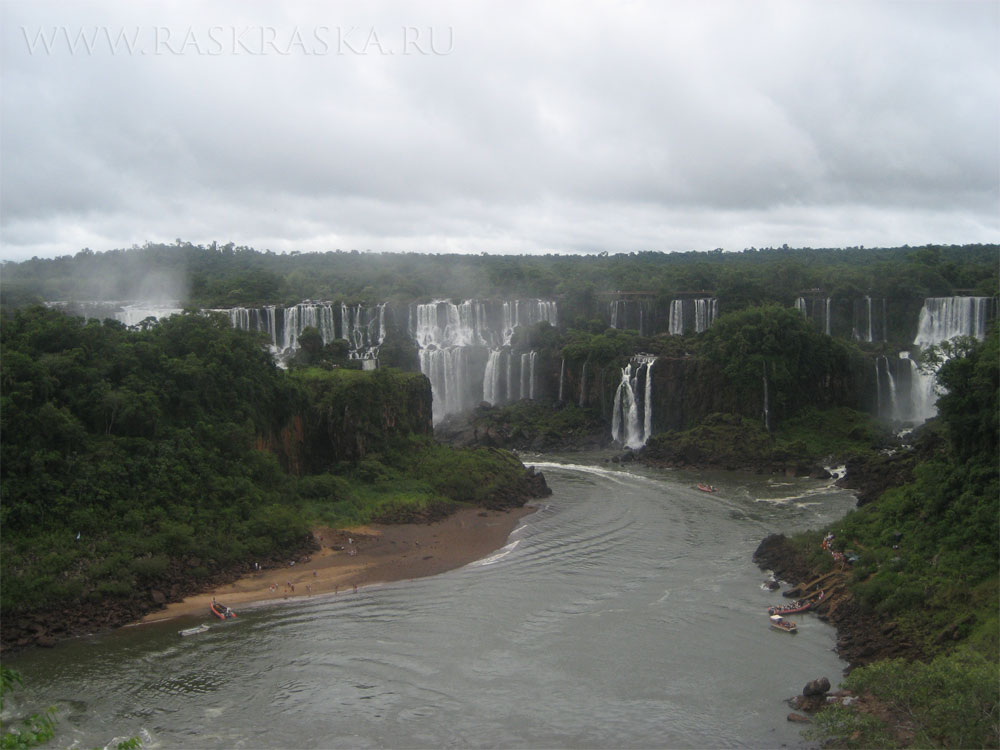 река и водопад Игуазу