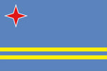 le drapeau de Aruba raskraska