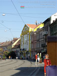 Miskolc town street