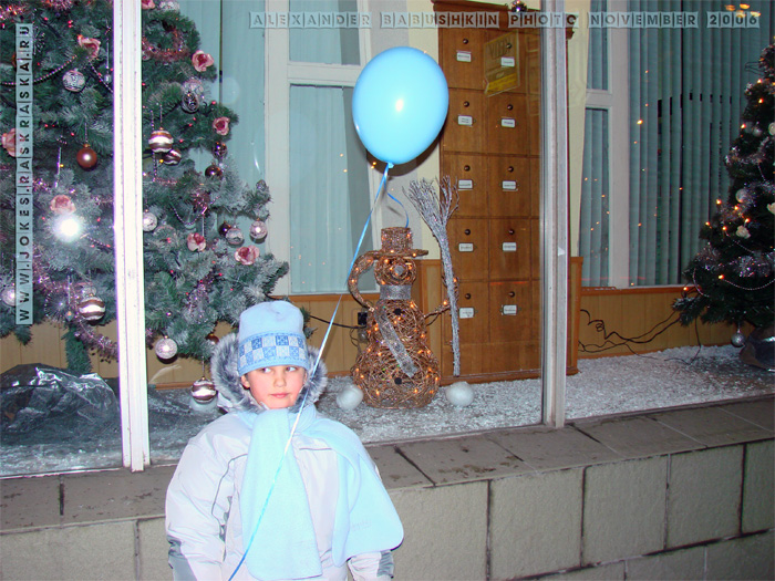 новогодняя витрина 2006