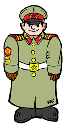 Motorized infantry sergeant of Soviet Army