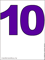 фиолетовая десятка